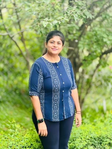 Professional woman in business attire