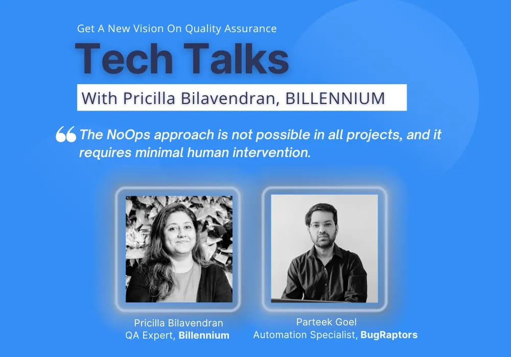 Tech Talks With Pricilla Bilavendran