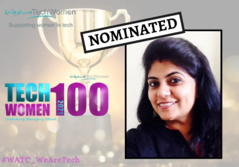 Yashu Kapila Got Nominated for TechWomen100 Awards