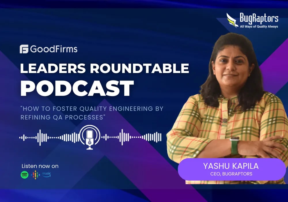 Yashu Kapila Shares Insights On Launching Successful Applications In Exclusive Podcast On Goodfirms