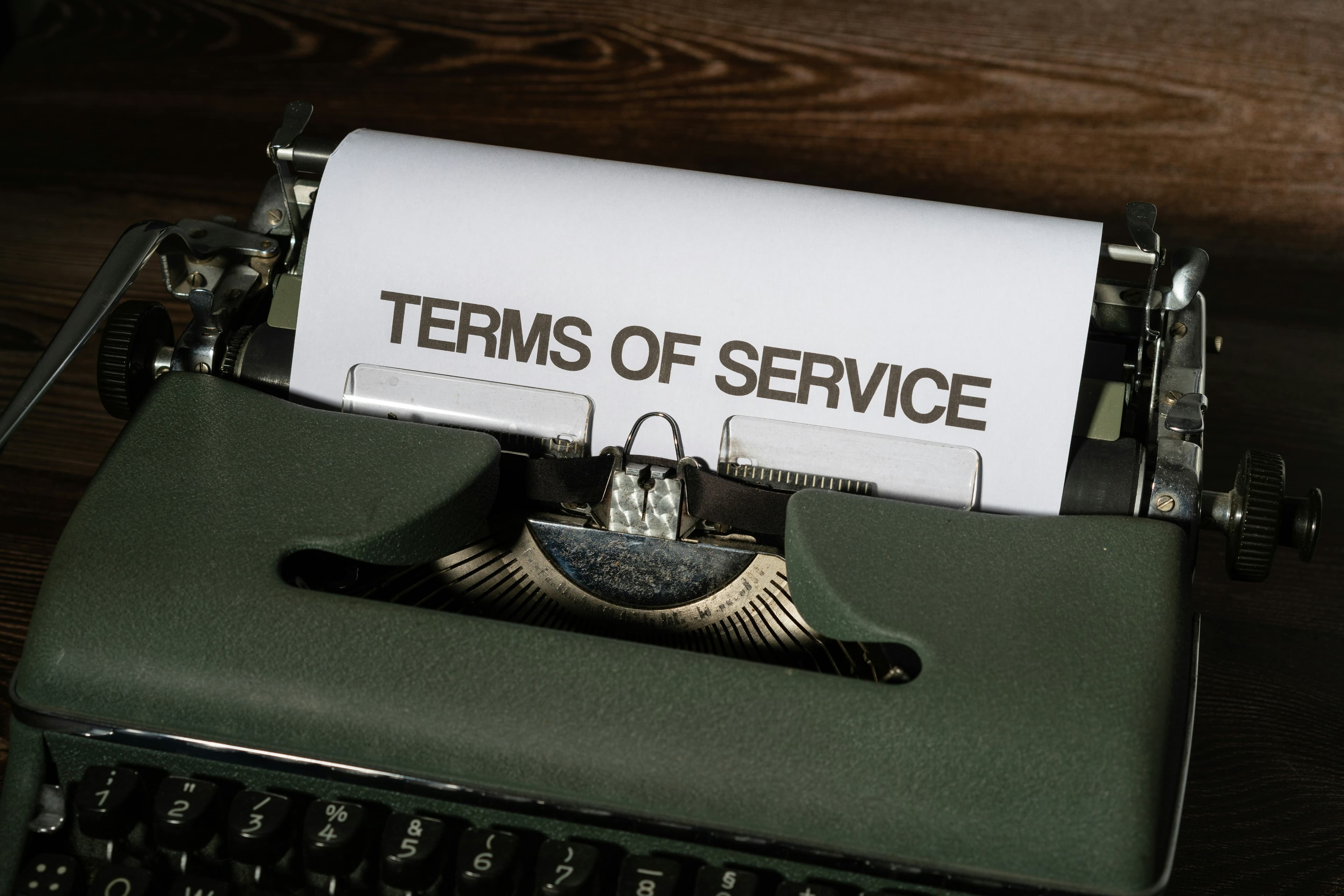 Terms and conditions banner