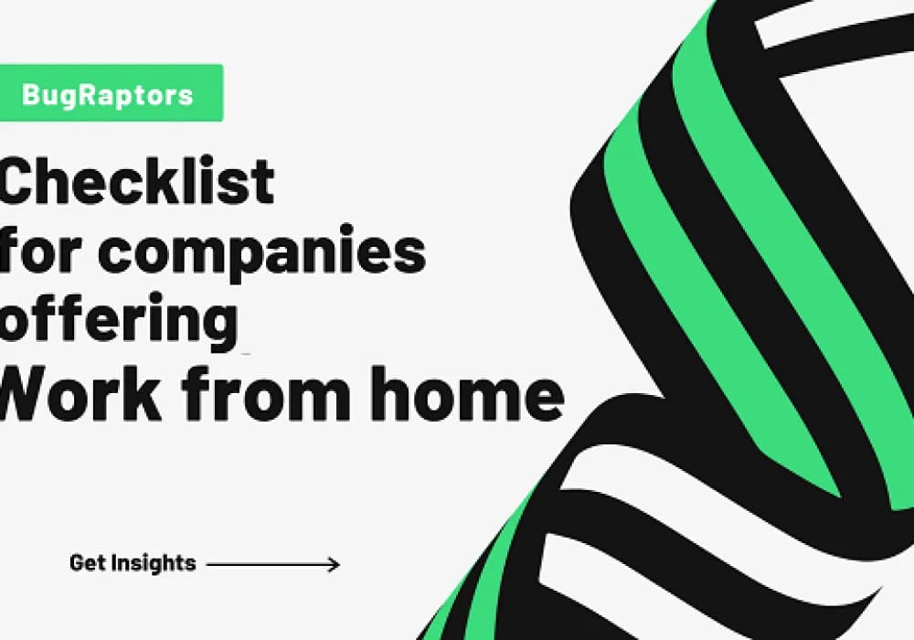 Checklist For Companies Offering Work From Home During Pandemic