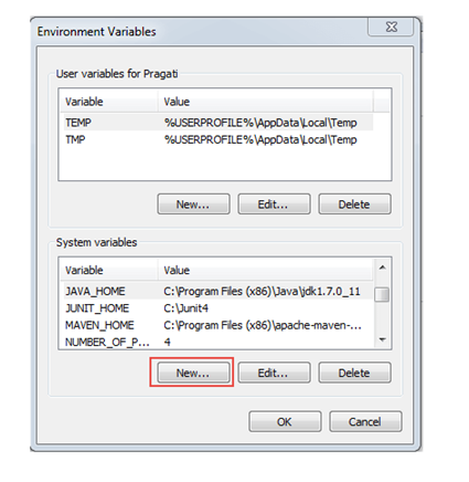 env variable