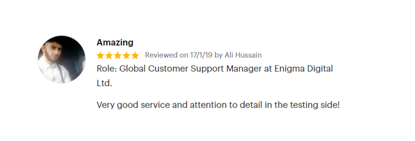 Client review