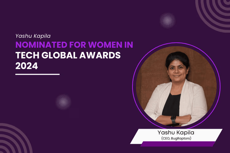 Yashu Kapila Nominated for Women in Tech Global Awards 2024